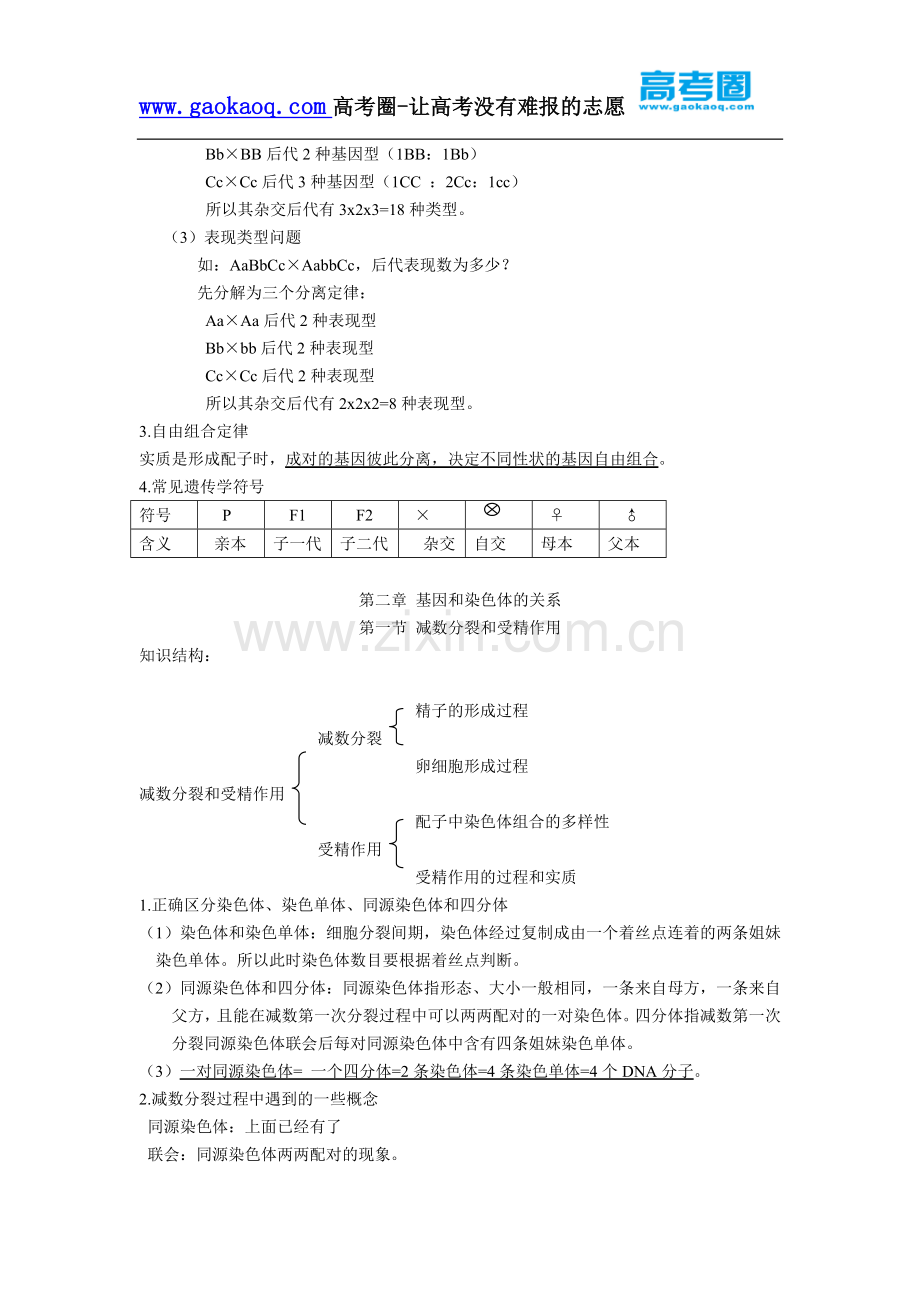 高中生物必修2遗传与进化知识点汇编.doc_第3页