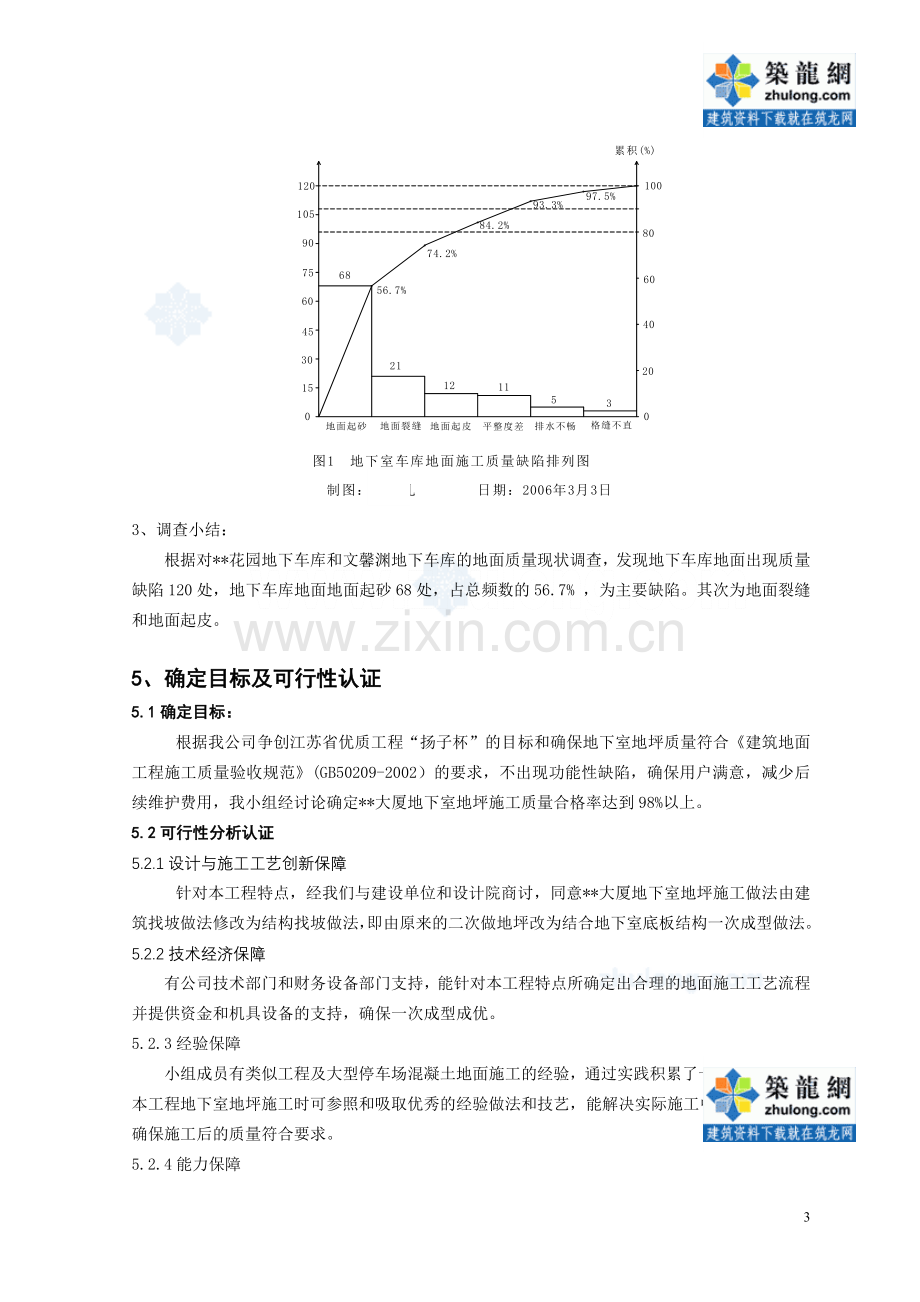 地下室车库地面原浆收光施工质量控制_secret.doc_第3页