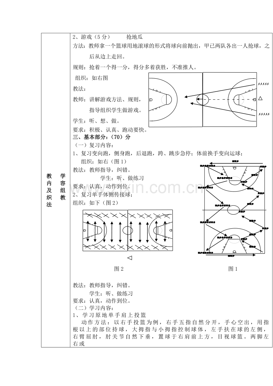 篮球技术课教学授课教案1.doc_第2页