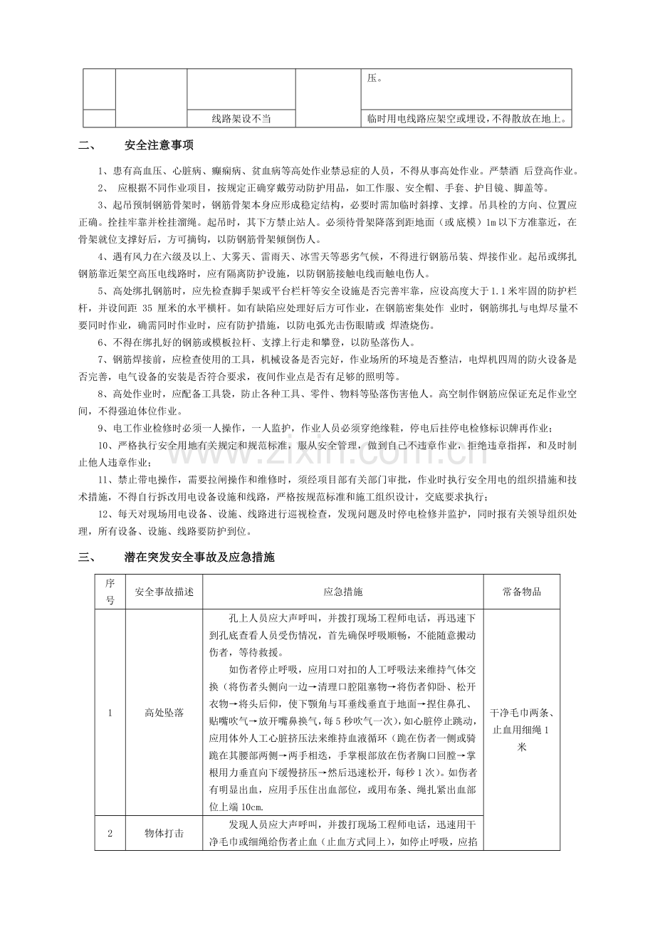 钢筋工程风险告知书.doc_第2页