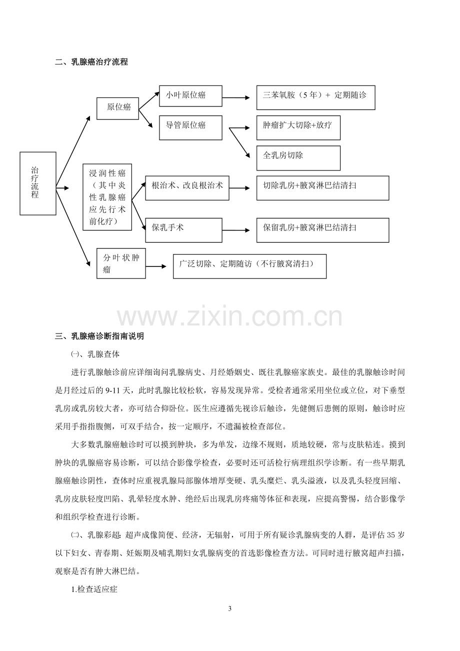 二级医院乳腺癌规范化诊疗指南.doc_第3页