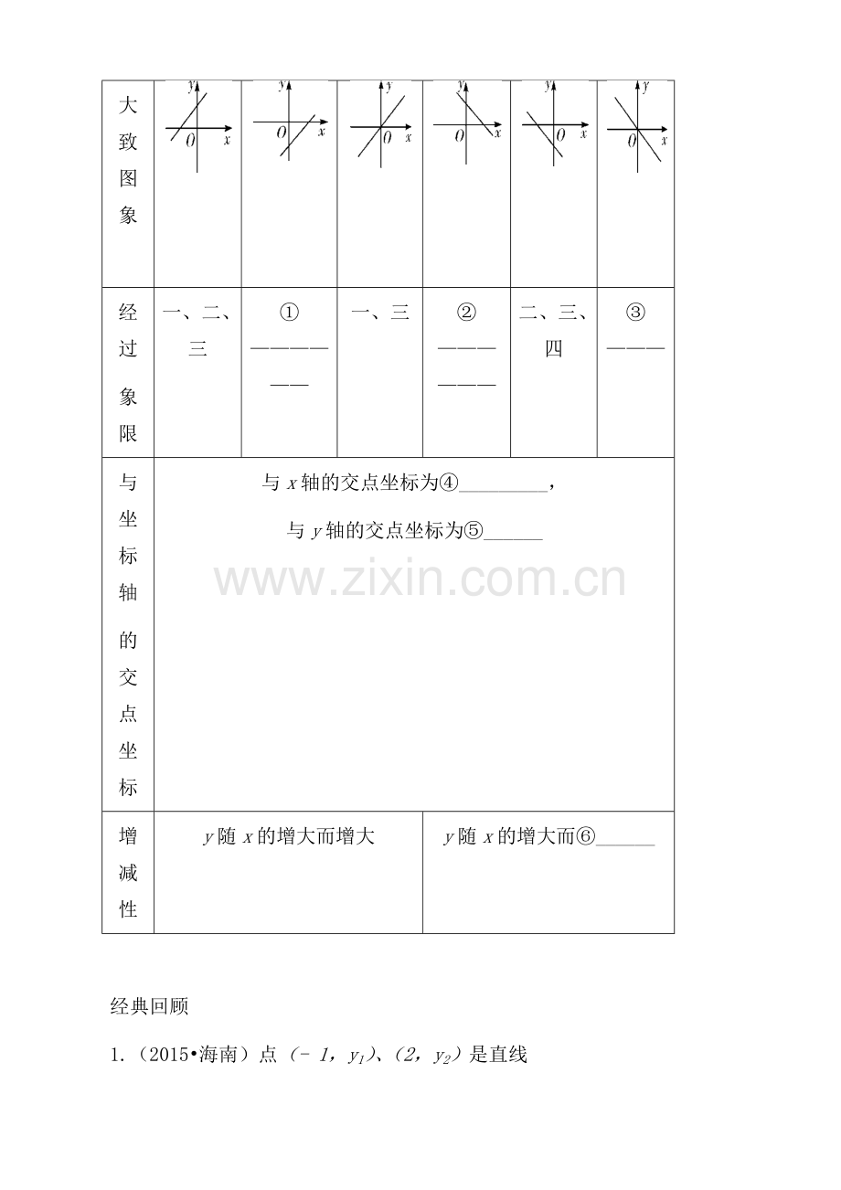 一次函数的图像和性质-(2).docx_第2页