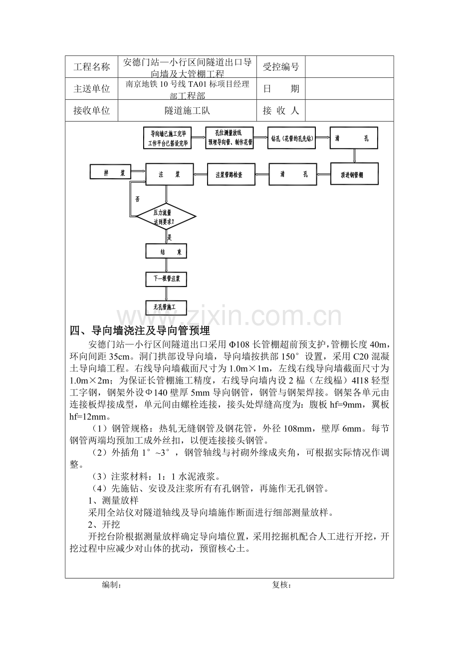 导向墙及大管棚技术交底.doc_第2页