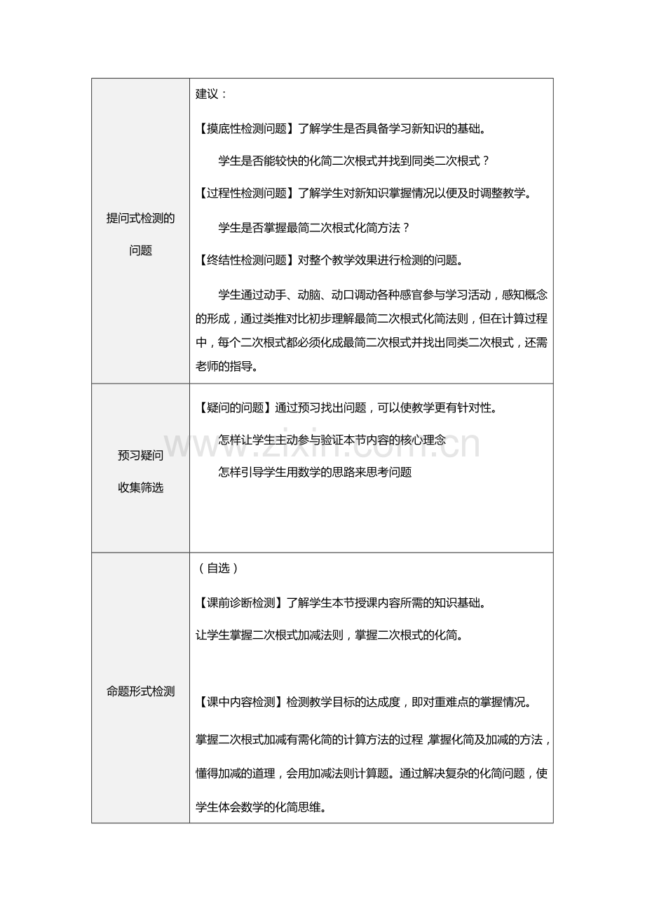 赵金芳-学情及教学效果诊断表.docx_第2页