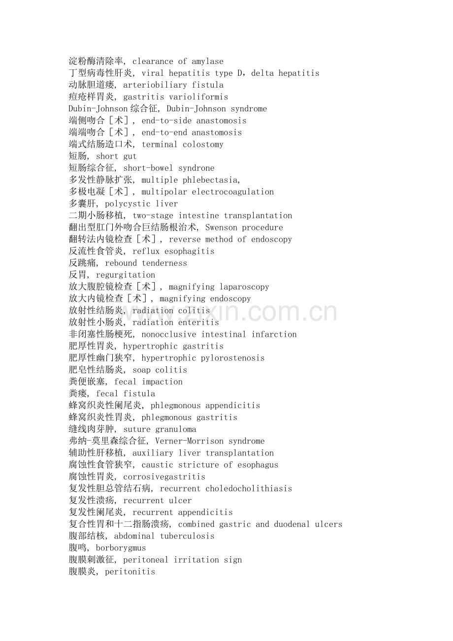 消化病学名词英语翻1.doc_第3页