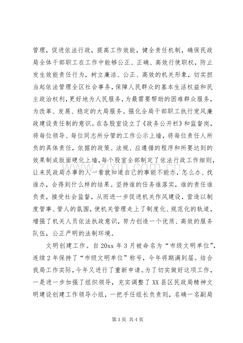 民政年度工作总结_1.docx_第3页