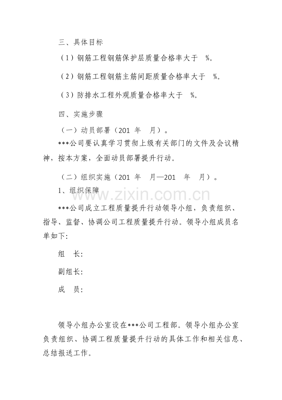 质量提升行动实施方案.docx_第2页