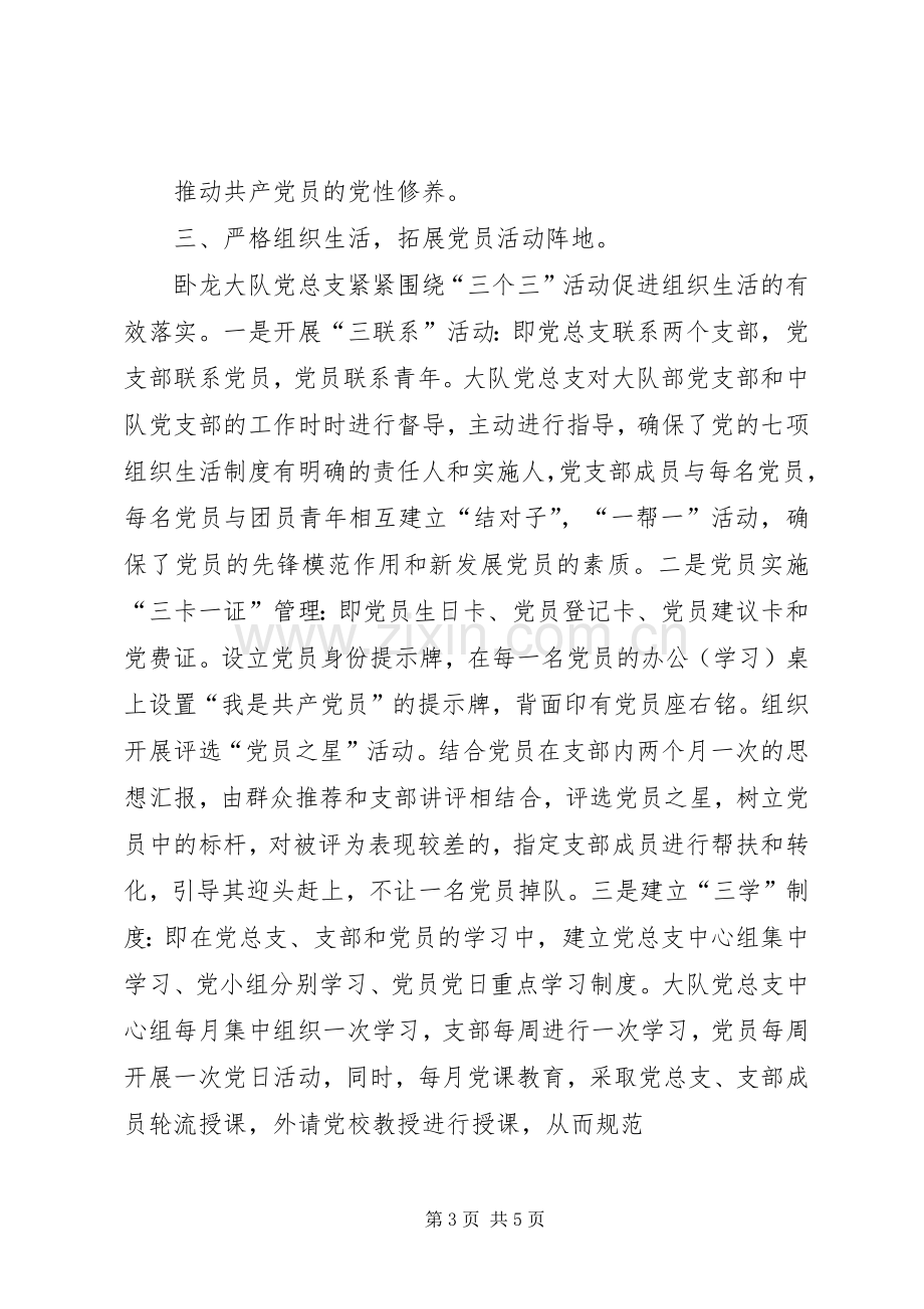 党组织基层规范化建设工作总结.docx_第3页