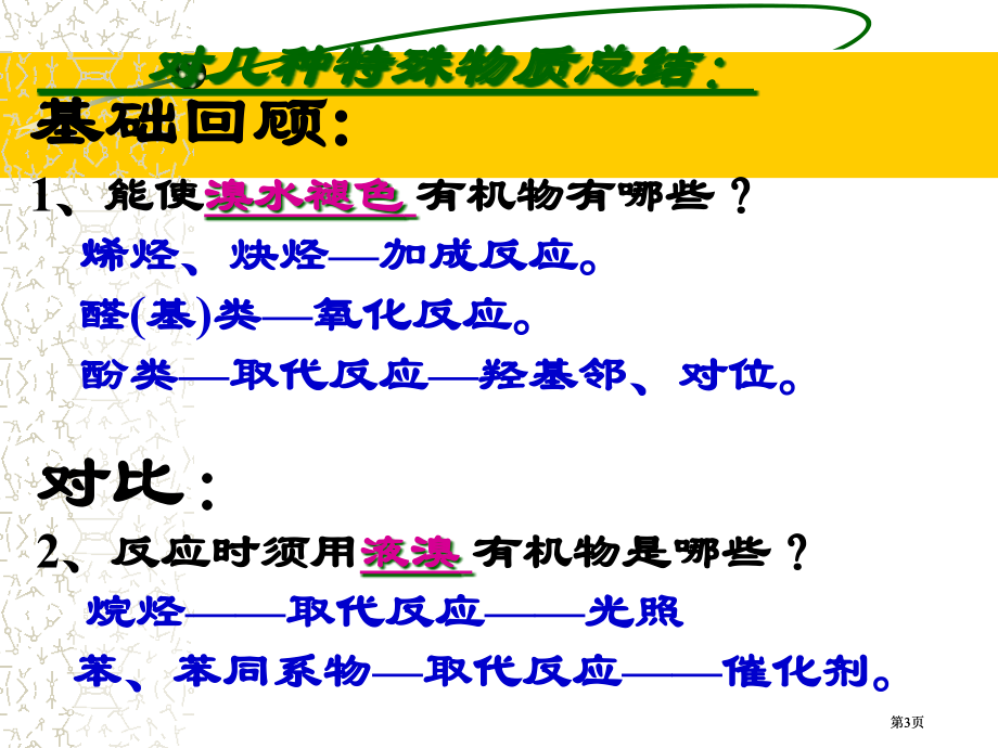 有机实验复习市公开课金奖市赛课一等奖课件.pptx_第3页