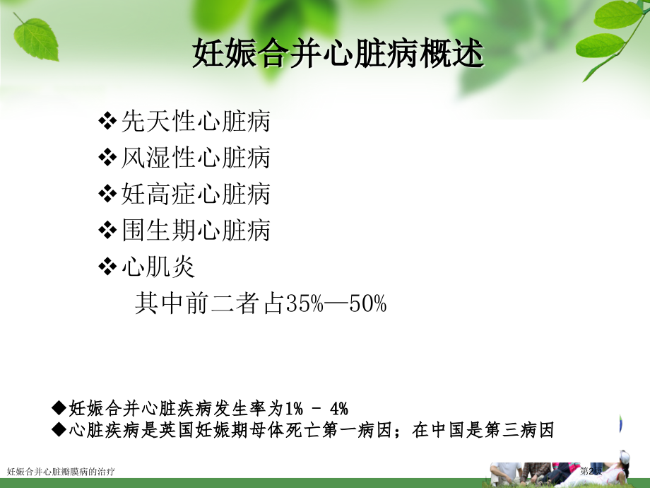 妊娠合并心脏瓣膜病的治疗.pptx_第2页