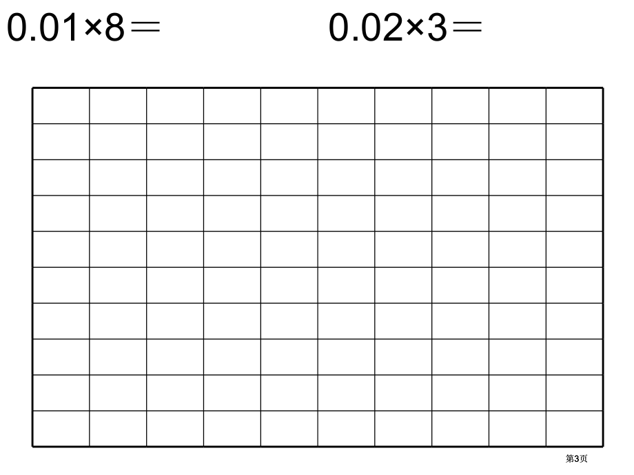 小数乘法复习课市公开课金奖市赛课一等奖课件.pptx_第3页