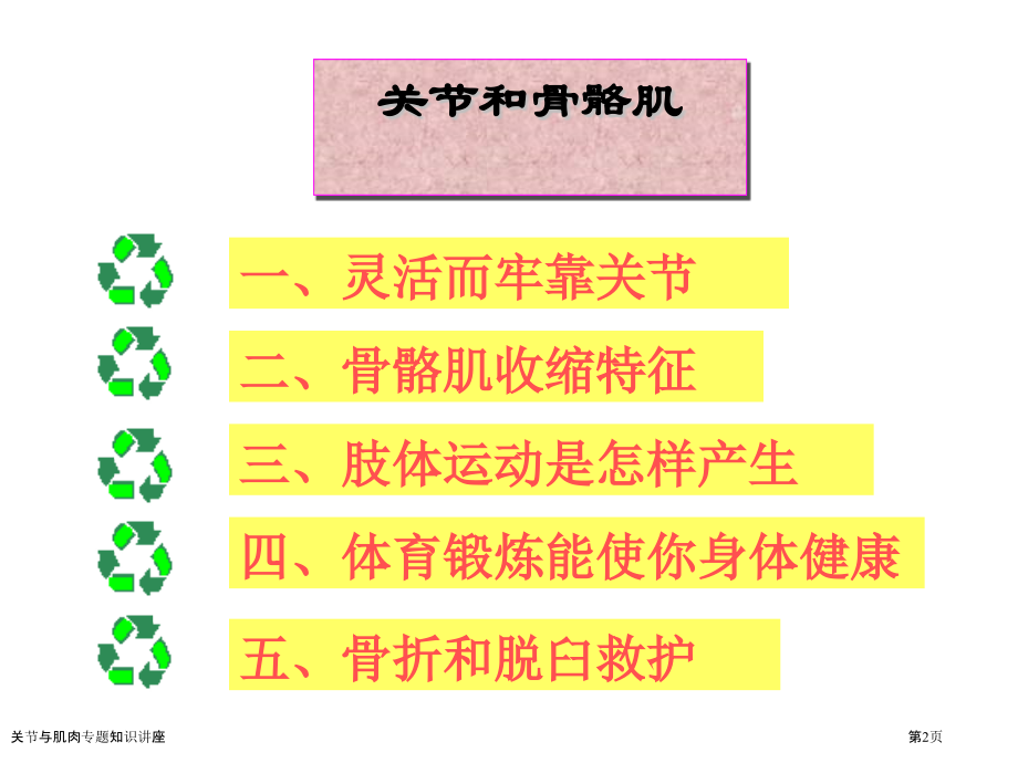 关节与肌肉专题知识讲座.pptx_第2页