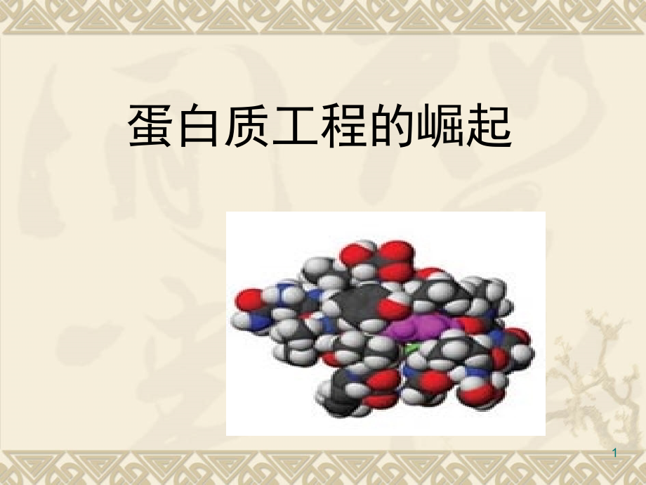 蛋白质工程的崛起(讲课).ppt_第1页