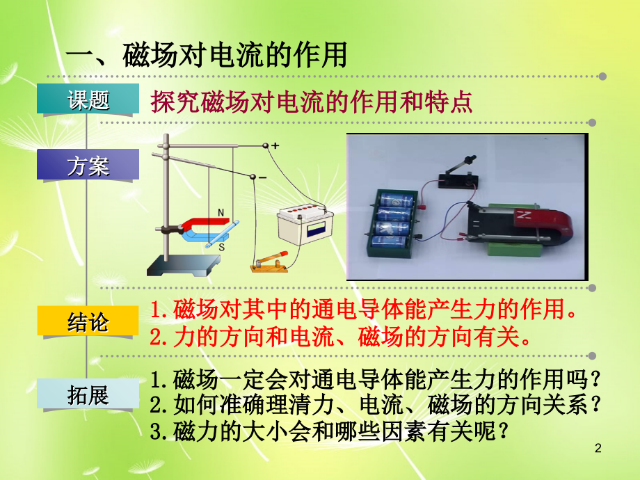 磁场对电流的作用课件.ppt_第2页