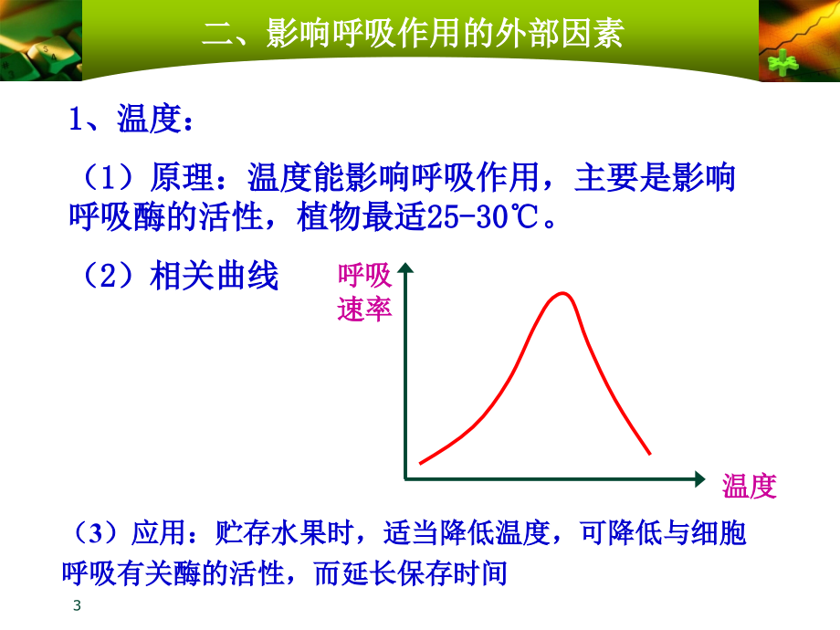 影响细胞呼吸的因素及应用.ppt_第3页