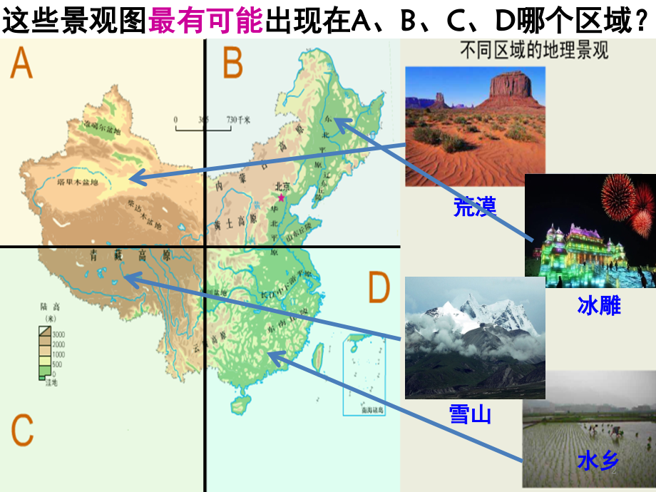 中国四大地理区域划分(课堂PPT).ppt_第2页