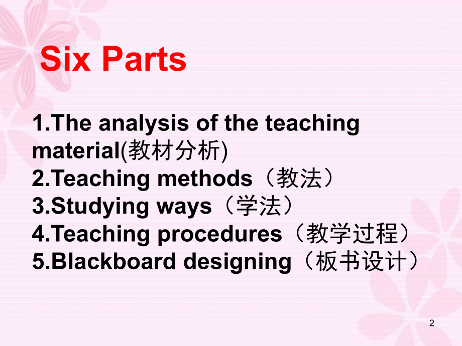 初中英语说课(全英文)(课堂PPT).ppt_第2页