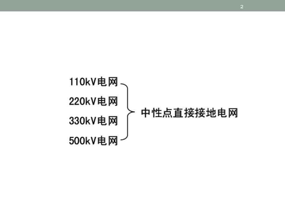 中性点直接接地系统短路故障的零序电流及方向保护演示幻灯片.ppt_第2页