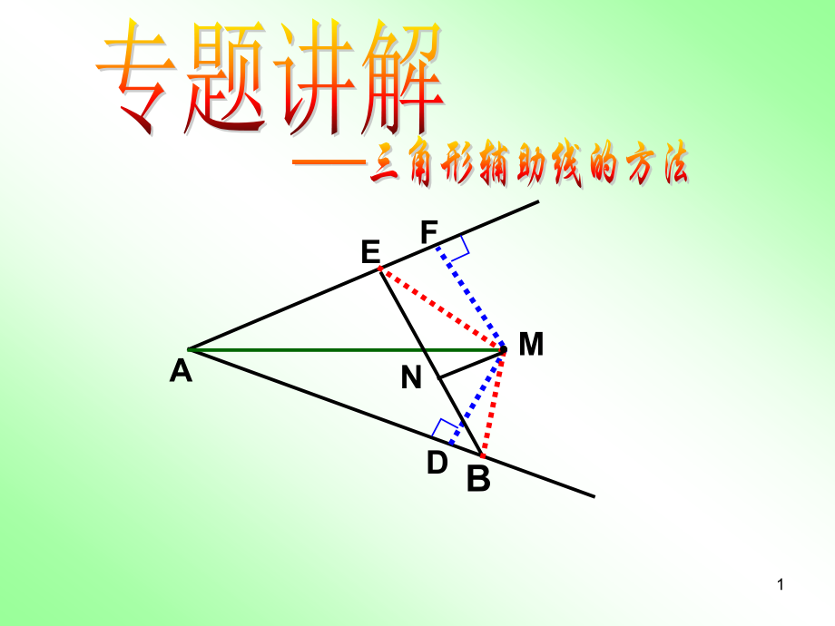 全等三角形(常见辅助线)(课堂PPT).ppt_第1页