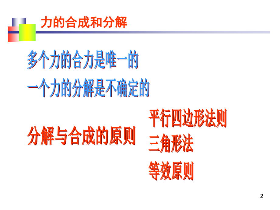 力的正交分解法总结(课堂PPT).ppt_第2页