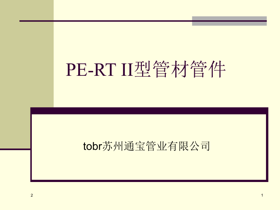 PE-RT-II型管材管件介绍PPT.ppt_第1页