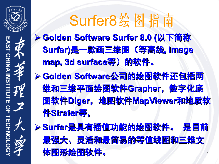 surfer详细入门教程PPT.ppt_第1页