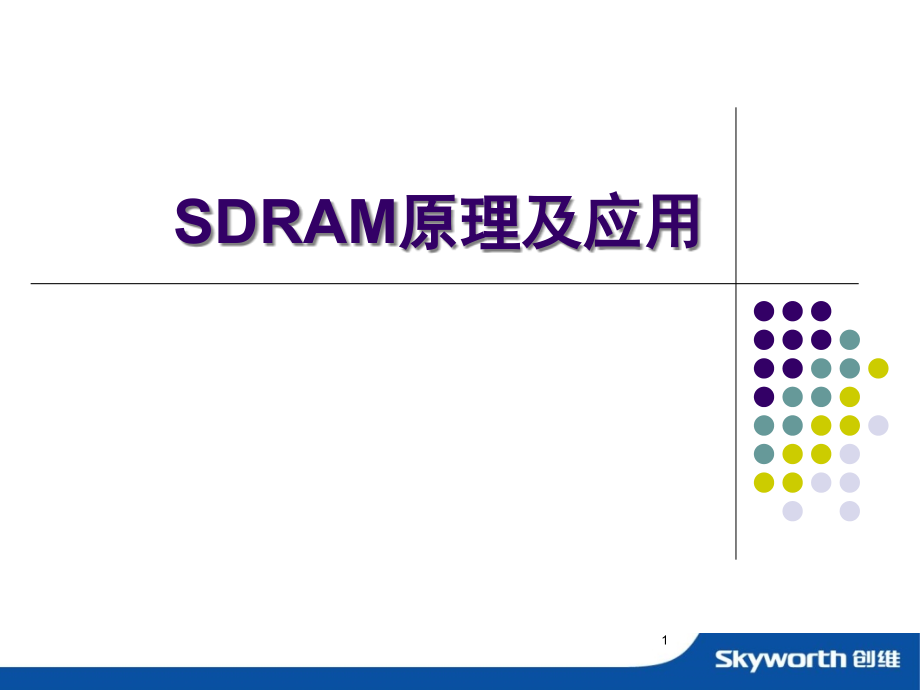 SDRAM原理及应用演示幻灯片.ppt_第1页