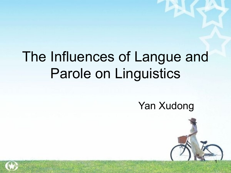 Langue-and-parole语言和言语的区别于联系(课堂PPT).ppt_第1页