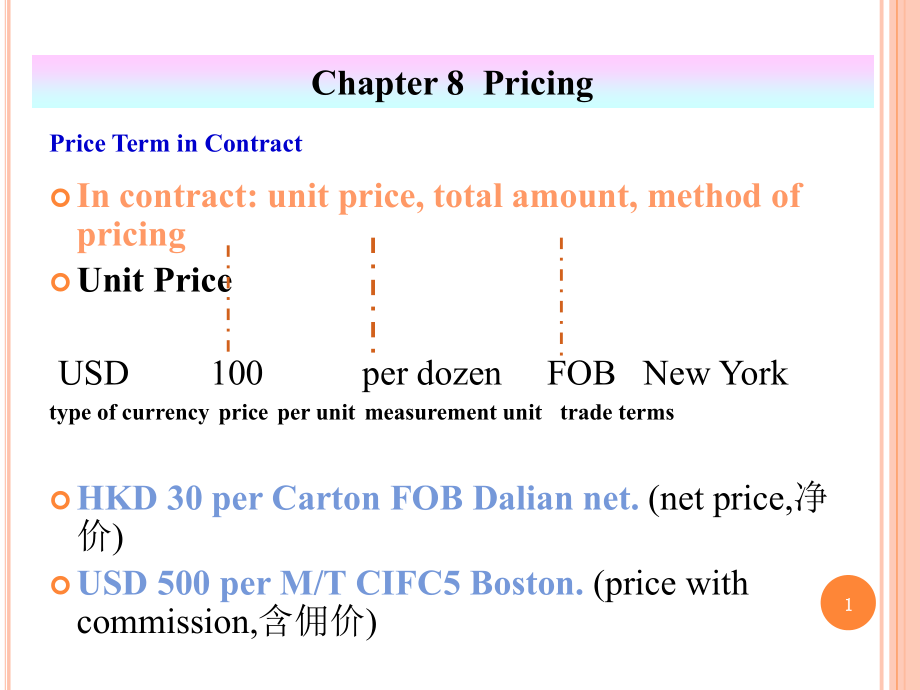 国际贸易实务双语教程演示课件.ppt_第1页