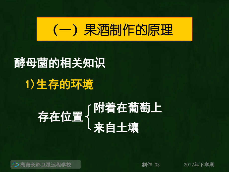 高三生物传统发酵技术的应用.pptx_第2页