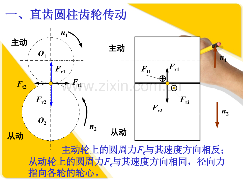 齿轮传动受力分析补.pptx_第1页