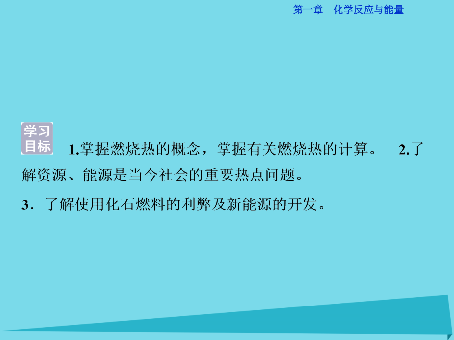 高中化学燃烧热能源新人教版选修4.pptx_第2页