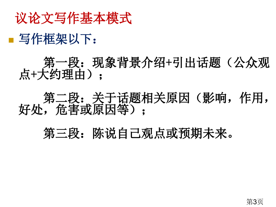 大学英语作文写作技巧省名师优质课赛课获奖课件市赛课一等奖课件.ppt_第3页