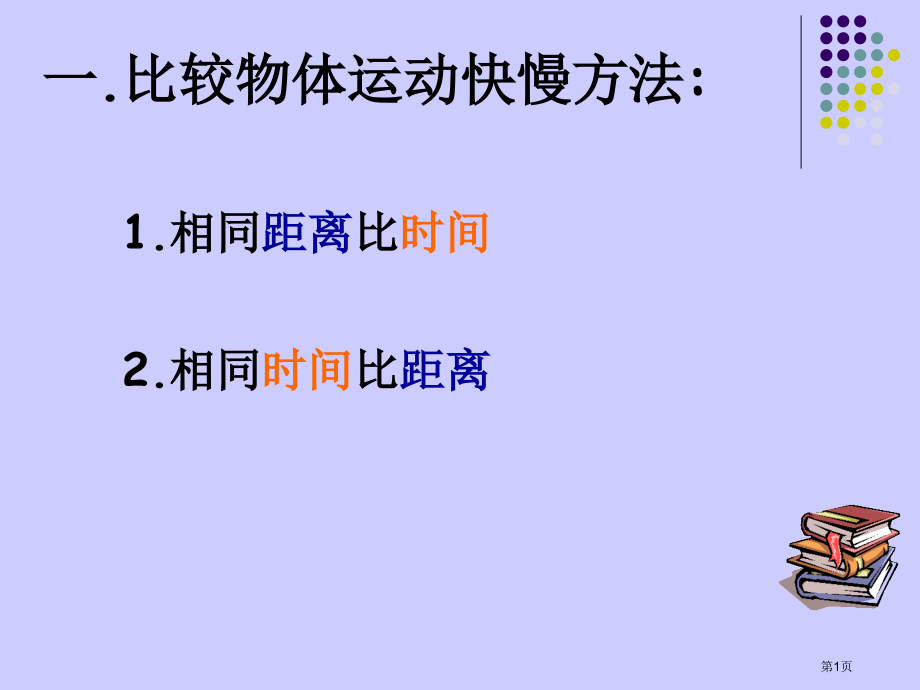 运动的快慢苏教版四年级下册科学课件市名师优质课比赛一等奖市公开课获奖课件.pptx_第1页