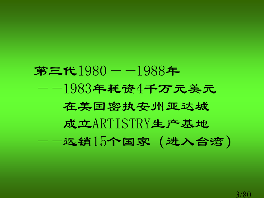 雅姿背景历史和优势市公开课一等奖百校联赛优质课金奖名师赛课获奖课件.ppt_第3页