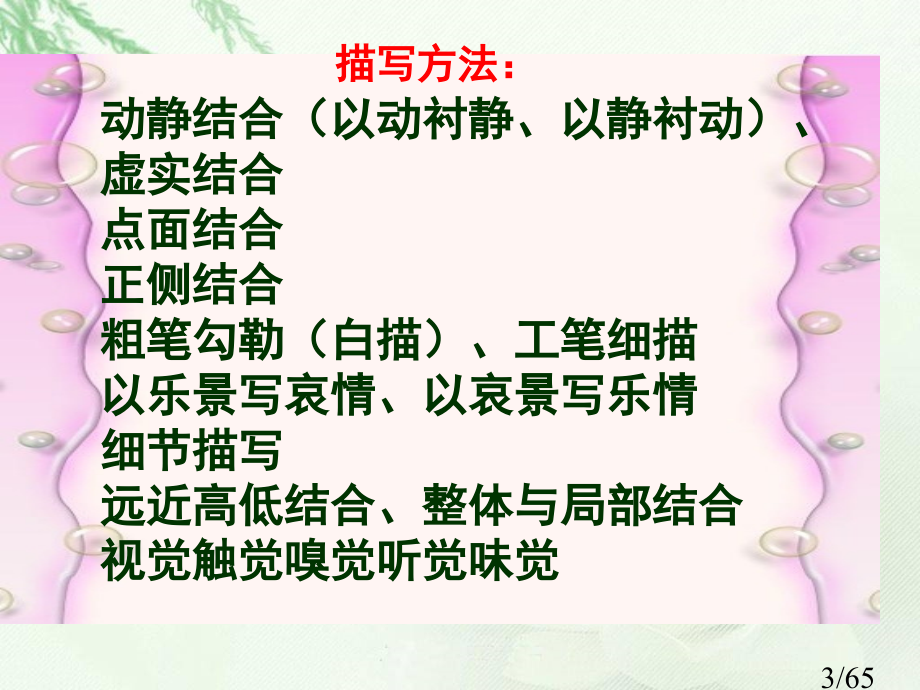 诗歌鉴赏表达技巧周三市公开课一等奖百校联赛优质课金奖名师赛课获奖课件.ppt_第3页