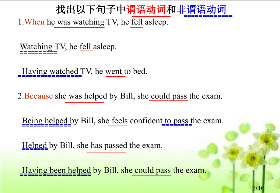 语法填空之动词的解题技巧课件市公开课一等奖百校联赛优质课金奖名师赛课获奖课件.ppt_第2页