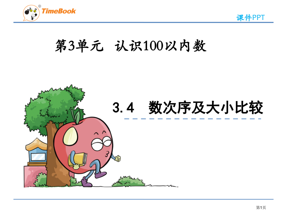 苏教版一年级下册数的顺序及大小比较市名师优质课比赛一等奖市公开课获奖课件.pptx_第1页