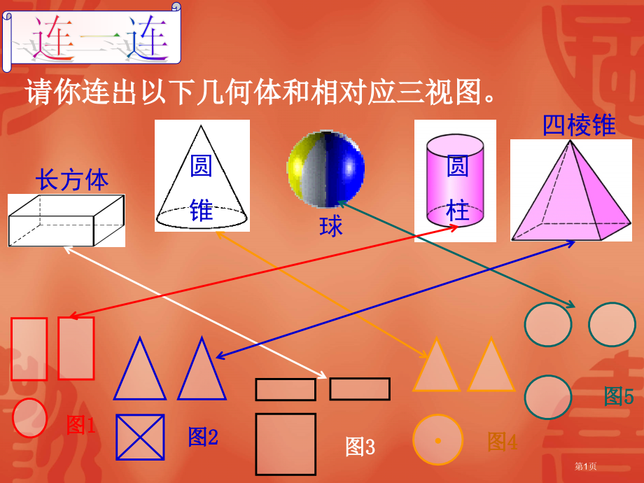 由三视图描述几何体教案市名师优质课比赛一等奖市公开课获奖课件.pptx_第1页