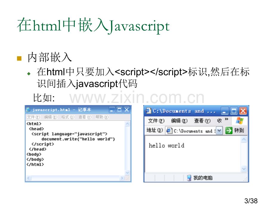 网页制作5Javascript基本语法市公开课获奖课件省名师优质课赛课一等奖课件.ppt_第3页