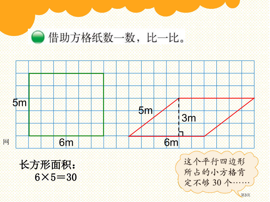 五上第四单元平行四边形的面积市名师优质课比赛一等奖市公开课获奖课件.pptx_第3页