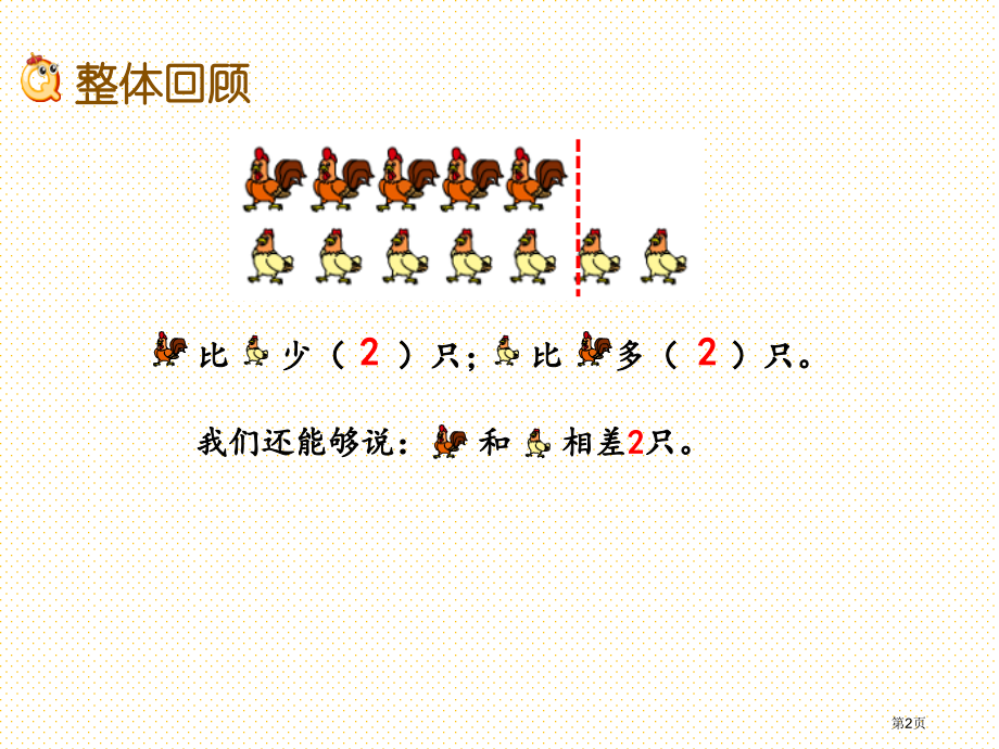 一年级数学下册第四单元4.16-复习2市名师优质课比赛一等奖市公开课获奖课件.pptx_第2页