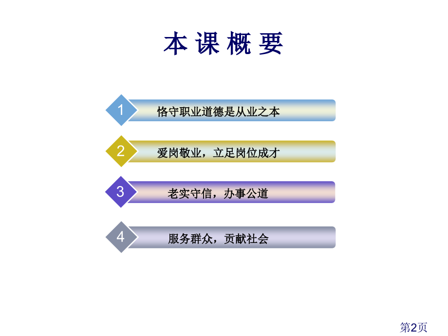 职业道德与法律省名师优质课获奖课件市赛课一等奖课件.ppt_第2页