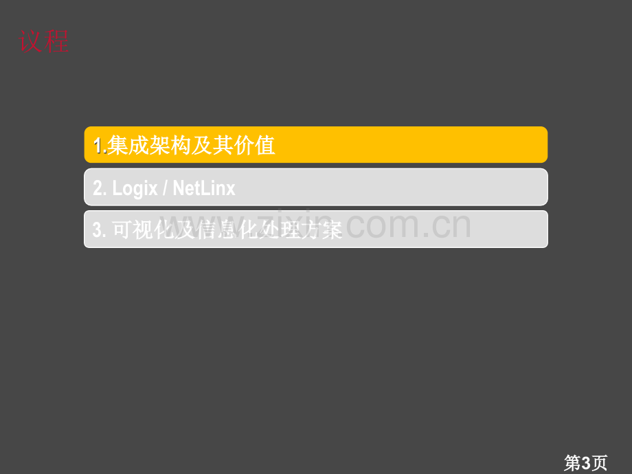 罗克韦尔自动化集成架构产品介绍名师优质课获奖市赛课一等奖课件.ppt_第3页