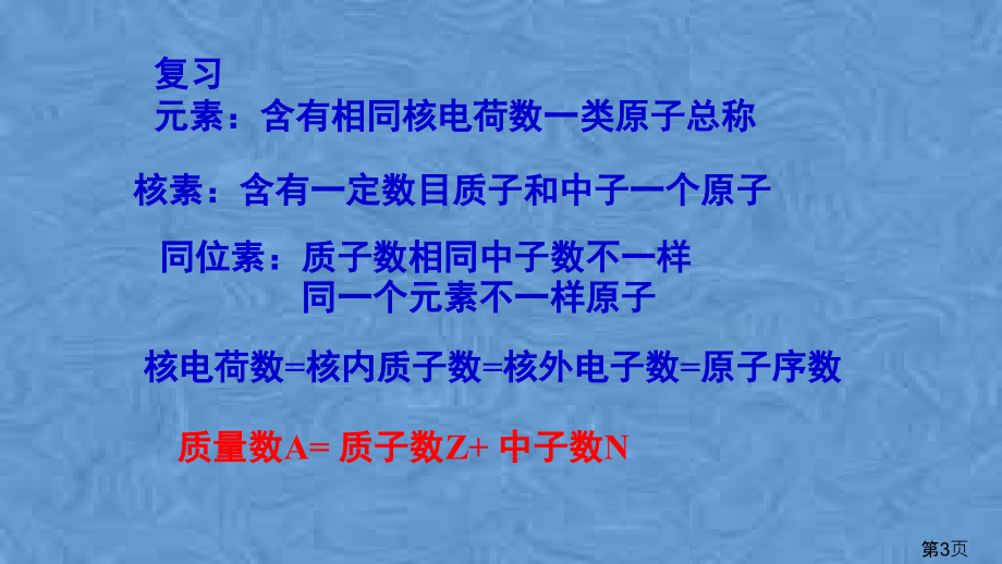 高中化学原子结构和元素性质省名师优质课赛课获奖课件市赛课一等奖课件.ppt_第3页