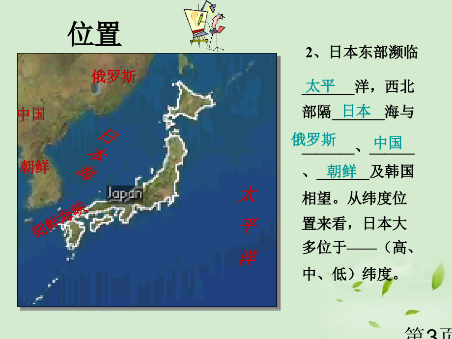 湘教版地理七年级下册日本省名师优质课赛课获奖课件市赛课一等奖课件.ppt_第3页