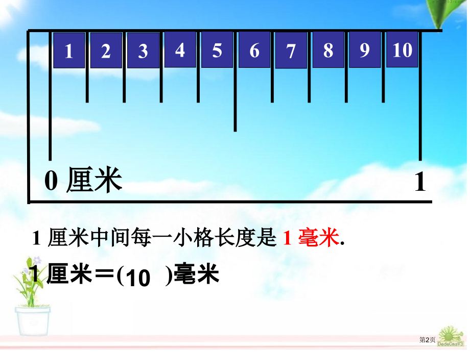 三年级上册数学3.2毫米分米的认识市公开课一等奖省优质课赛课一等奖课件.pptx_第2页