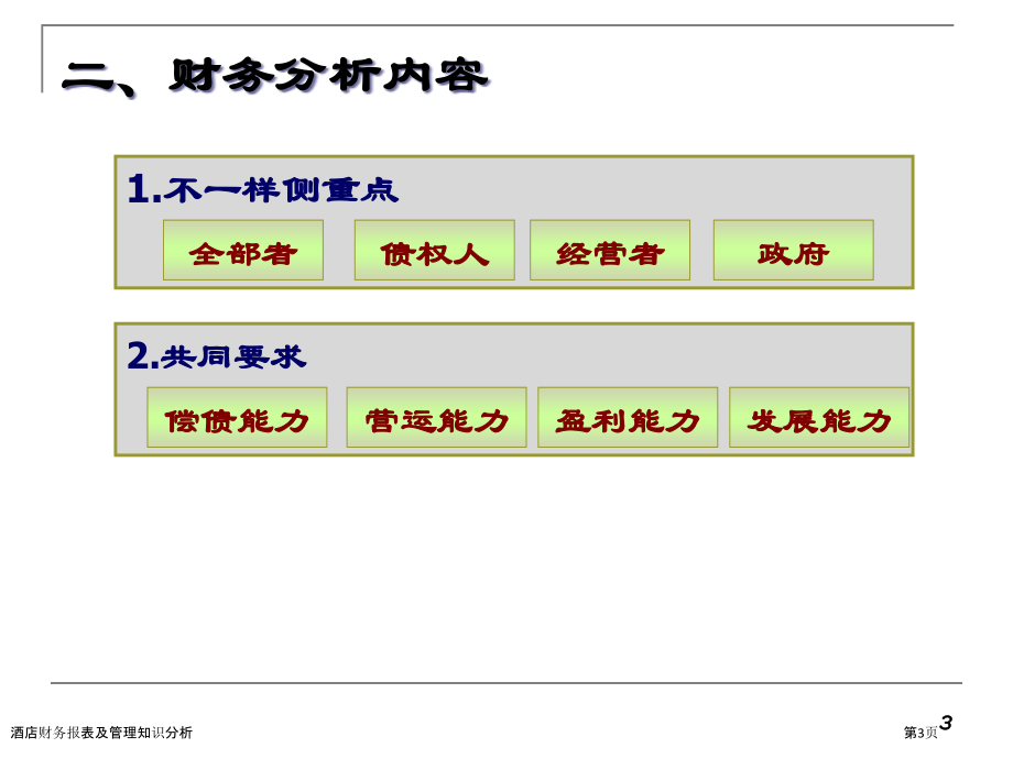 酒店财务报表及管理知识分析.pptx_第3页