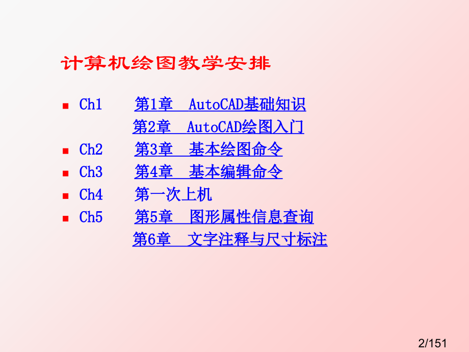 Auto-Cad教学课件市公开课获奖课件省名师优质课赛课一等奖课件.ppt_第2页