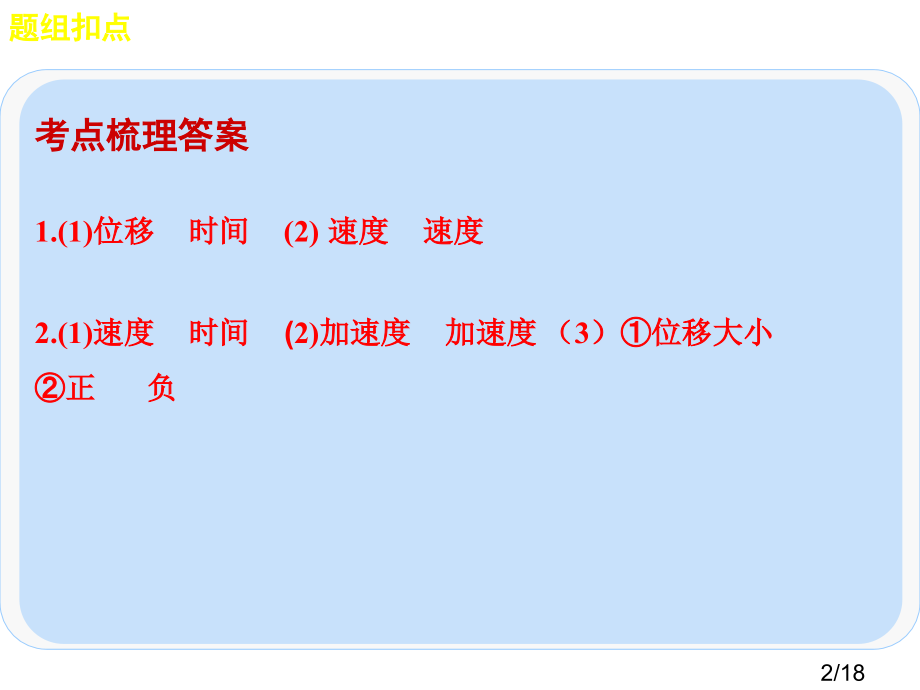 一章运动的描述匀变速直线运动市公开课获奖课件省名师优质课赛课一等奖课件.ppt_第2页